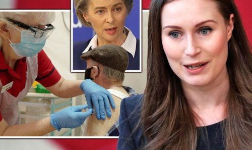 Take that, Brussels! Finland follows UK's lead on vaccine dosage in brutal snub to EU