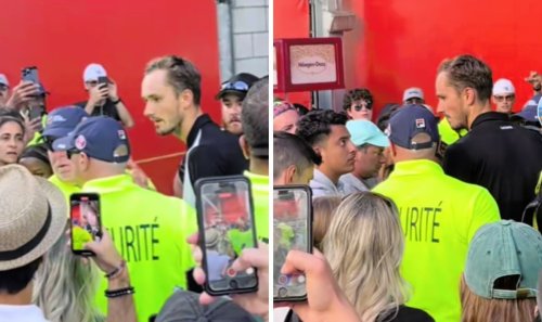 Daniil Medvedev caught in confrontation with Montreal Masters fan after 'loser' chants