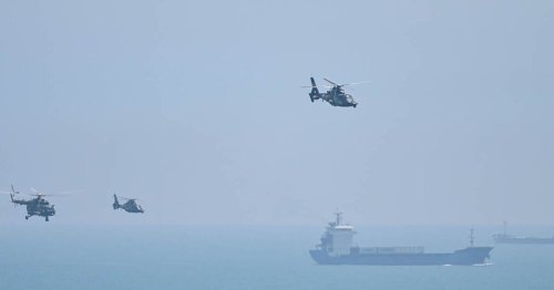 China’s aircraft and warships surround Taiwan as invasion threat surges