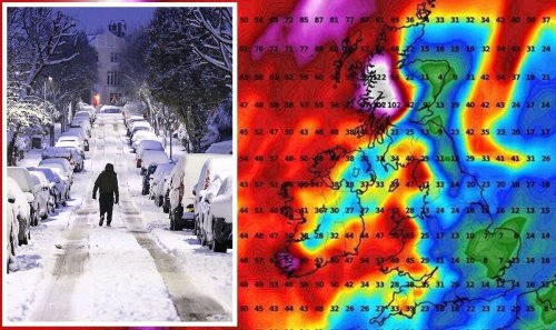 Long range snow forecast sees UK facing onslaught - Met Office warns