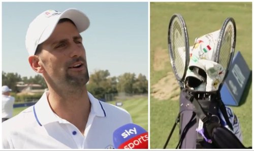 Novak Djokovic has explanation after having tennis rackets in Ryder Cup bag