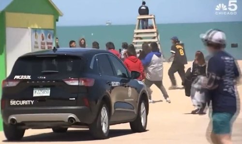 Crowds scramble for cover as shots fired at Chicago beach Memorial Day Weekend