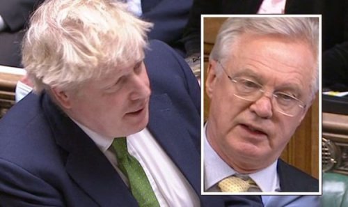 David Davis delivers killer blow - Boris to be 'dragged kicking and screaming' from post