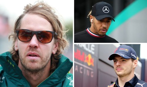 Sebastian Vettel top and Lewis Hamilton ahead of Max Verstappen in new quick-start ranking