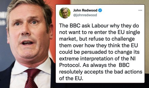BBC ‘resolutely accepts’ bad EU actions! Brexit bias fury over Labour single market probe
