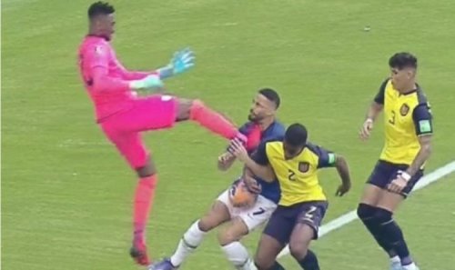 Ecuador vs Brazil descends into chaos with horror kung-fu kick and red cards galore