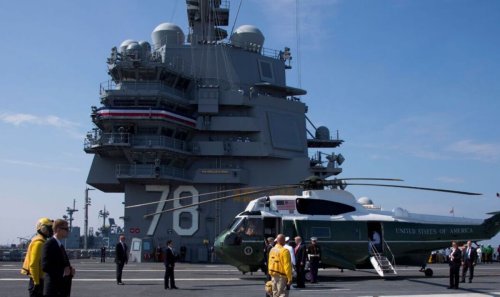 US Navy deploys new state-of-the-art aircraft carrier