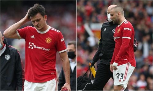 Man Utd duo Harry Maguire and Luke Shaw 'don't look OK' as double injury update offered
