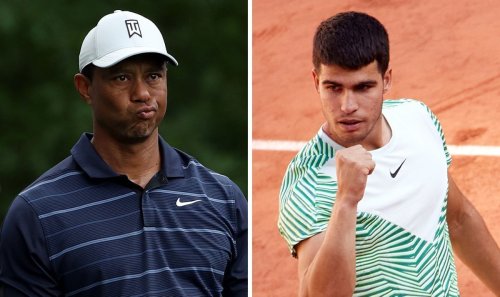 Alcaraz tipped to emulate Woods as Federer, Nadal and Djokovic claim made