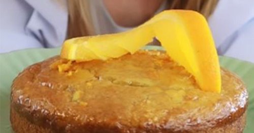 Cake recipe made with fresh oranges is the ultimate vitamin C-rich dessert