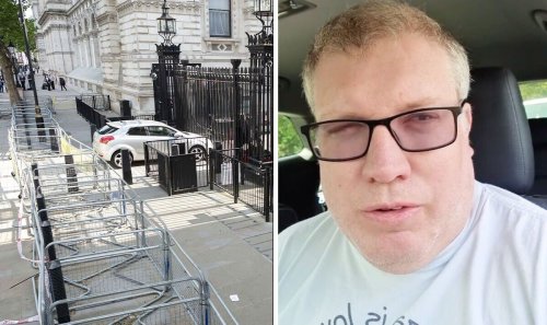 Man who drove into Downing Street gates says Tories made him do it