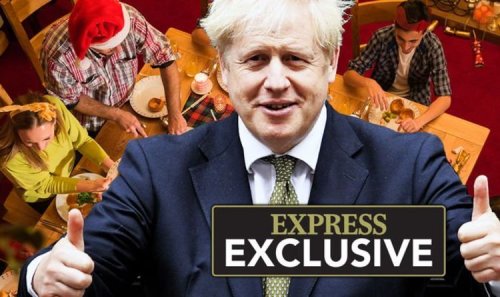 Christmas SAVED! Boris to relax rules for 3 DAYS - Families can invite up to 10 people