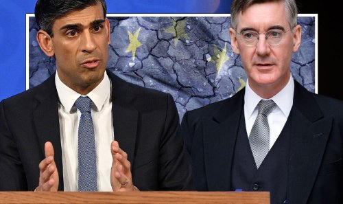 'Get on with the job!' Sunak's Brexit swipe at Rees-Mogg with 100 day plan to axe EU laws