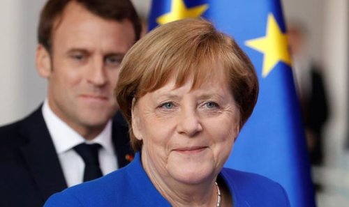 Emmanuel Macron is Merkel's 'bullied spouse!' France fury as leader panders to Germany
