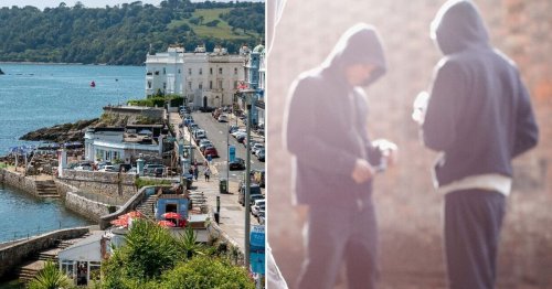 Once-thriving beautiful seaside town plagued by thugs with machetes and drugs