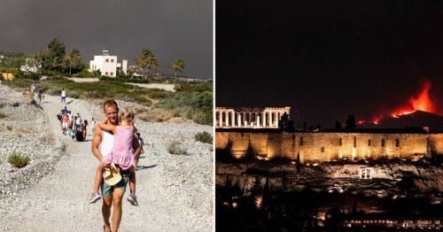 British tourists 'ignore' warning signs around Greece visiting in record numbers
