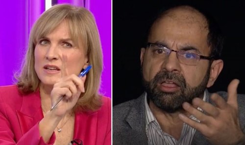Fiona Bruce shocked after audience member brands IDF ‘terrorists’ live on QT
