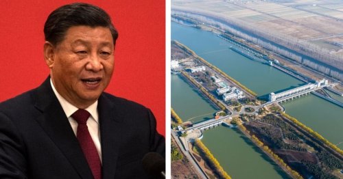 China's £49bn project connecting four giant rivers won't be finished until 2050