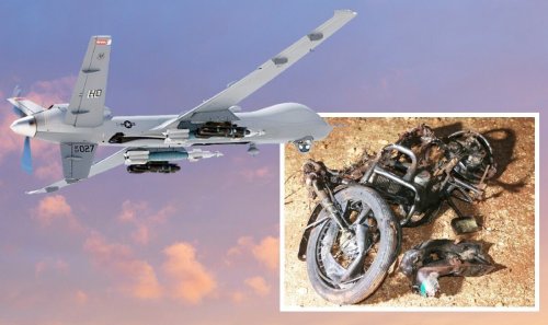 US 'Ninja' drone strike wipes out al-Qaeda terrorist leader on motorbike in Syria