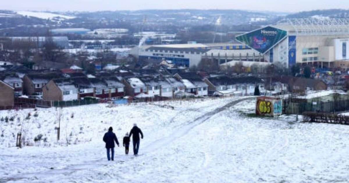 New maps turn purple as 742-mile polar blast to hit 12 regions