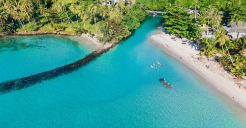 The 'forgotten' island with white sand beaches 32C in April