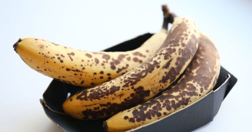 If bananas turn brown, don’t throw away – use to make delicious treat instead