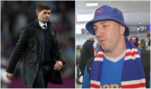 Rangers fans dig at Steven Gerrard ahead of Europa League final - "we wouldn't be here"