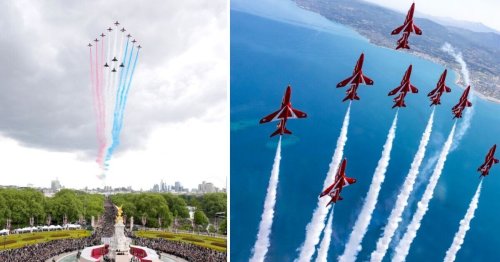 New map shows everywhere you can see the Red Arrows in 2025
