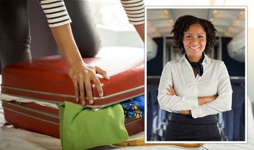 Flight attendant shares 'key' tips to packing light - clever 'folding technique' to follow