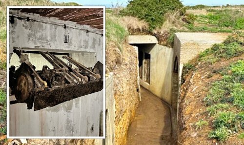 Nazi bunker with gun stations hits the market for just £40,000