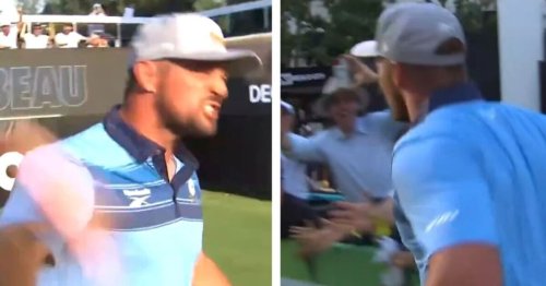 Bryson DeChambeau screams on the tee in Mexico and wows LIV Golf crowd