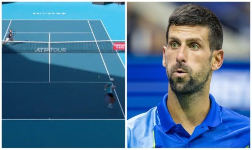 Tennis ace dubbed 'little Djokovic' sends crowd wild with amazing shot