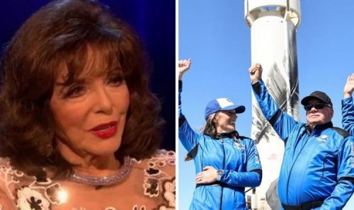 'Take care of this planet' Joan Collins brands William Shatner ‘a fool’ over space flight
