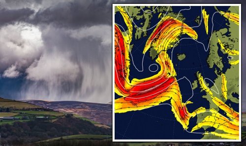 'Broken jet stream' threatens to unleash gales and fierce downpours