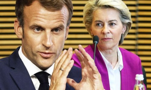 Macron mocked for 'delusions of grandeur' as he plans to become de facto EU leader