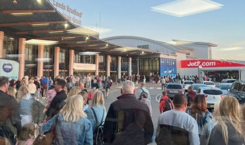 Leeds Bradford Airport half-term 'carnage' as passengers in 'half a mile queue'