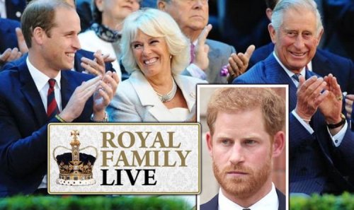 Royal Family LIVE: Look away, Harry! Embarrassment as Duke axed from Wills birthday photo