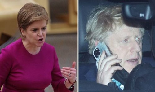 'Murkier by minute!' Sturgeon opens fire on Boris in furious attack as Gray report delayed