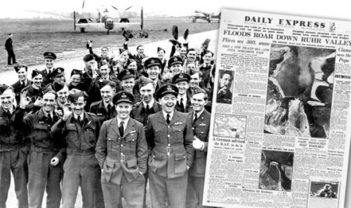 The Dambusters' raid on Ruhr valley: How the Daily Express reported it
