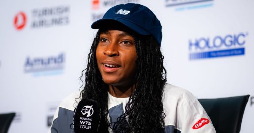 Gauff giggles as she shares what her coach said about Zendaya movie threesome