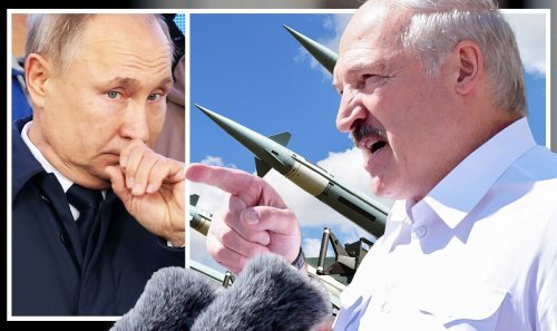 Putin panics over NATO ‘aggression’ and sends Belarus terrifying nuclear-capable weapons