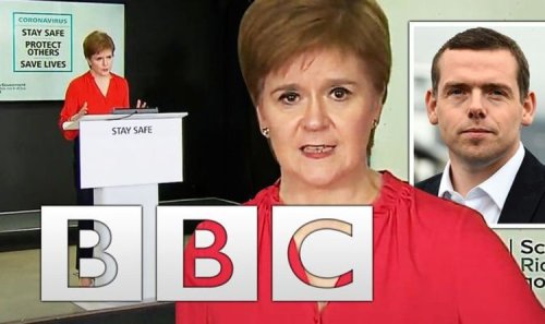 Nicola Sturgeon’s Covid briefings helped spark 600 percent surge in BBC complaints