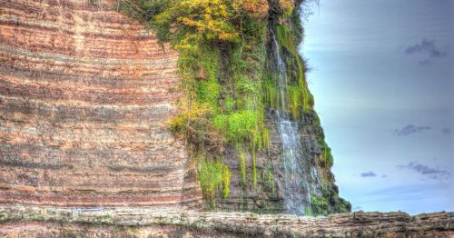 The beautiful UK beach with its own waterfalls that gets hardly any tourists