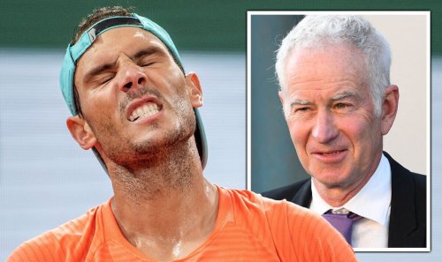 John McEnroe highlights 'only reason' why Rafael Nadal may not be French Open favourite