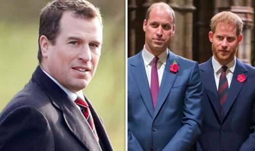 Who is Peter Philips? Royal due to walk between Harry and William at Prince Philip funeral