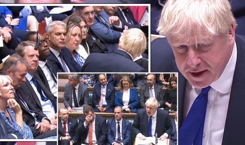 PMQs LIVE: Boris Johnson vows to 'hang on in there' as own MPs have faces 'like thunder'