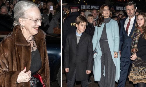 Danish Queen joined by firstborn's family in Copenhagen