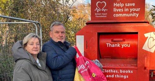 Gran slapped with £500 fine for putting folded clothes in donation bin