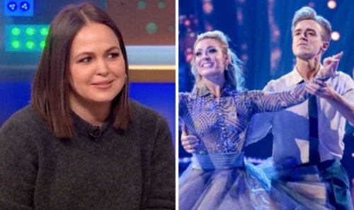 Giovanna Fletcher says husband Tom and Amy Dowden ‘still dancing’ despite Strictly exit