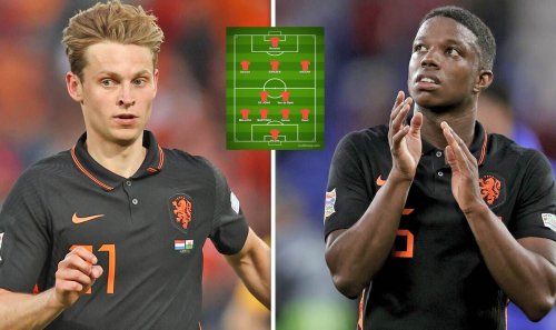 Man Utd’s mouth-watering XI with Frenkie de Jong, Tyrell Malacia and three other signings